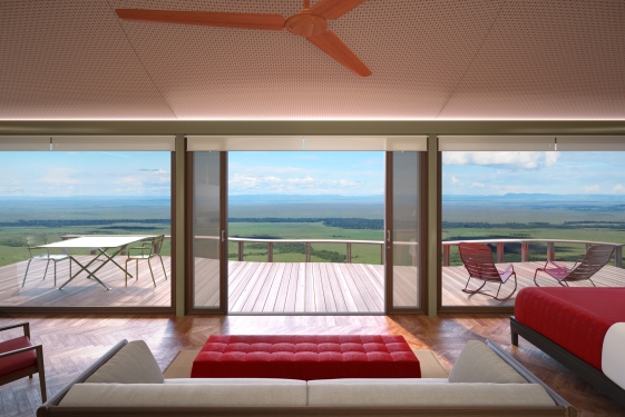 Angama Mara Guest Tent Rendering